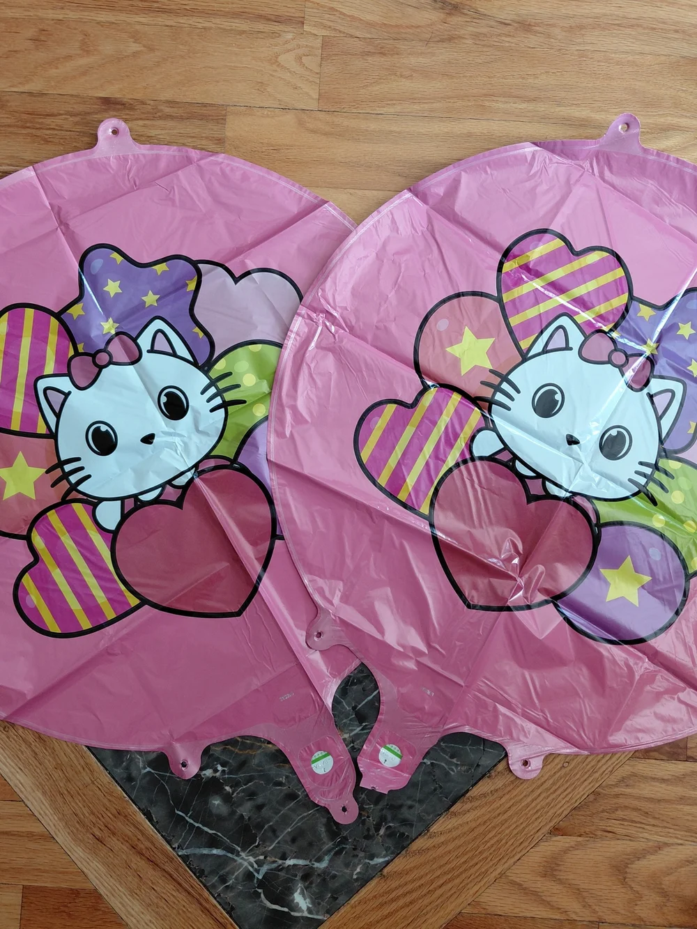 Cute Kitty Cat Happy Birthday Party Decorations Balloons Sign Decorative Set Kit
